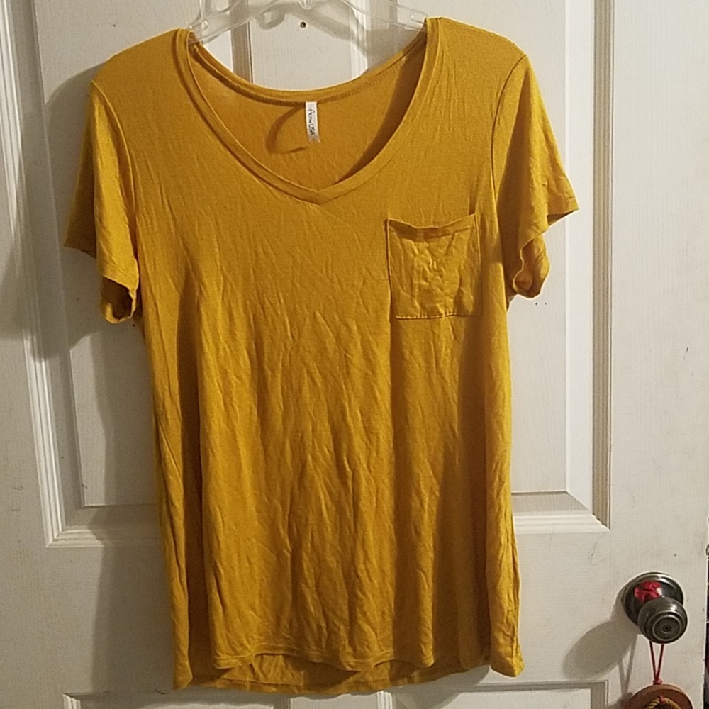 Active USA gold tee
